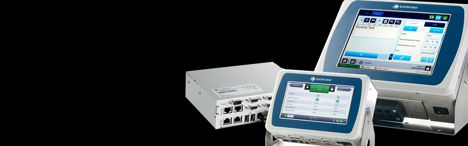 Domino Gx-Series Product Range, including the Gx150i, Gx350i and GxOEM