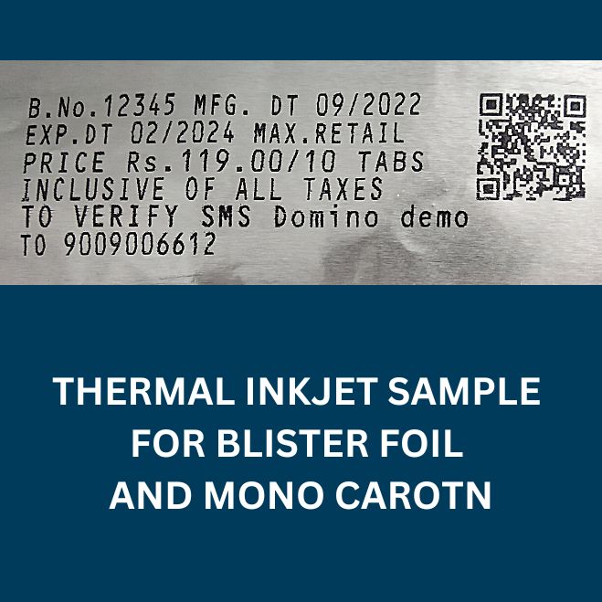 TIJ on Blister Foil Option 2