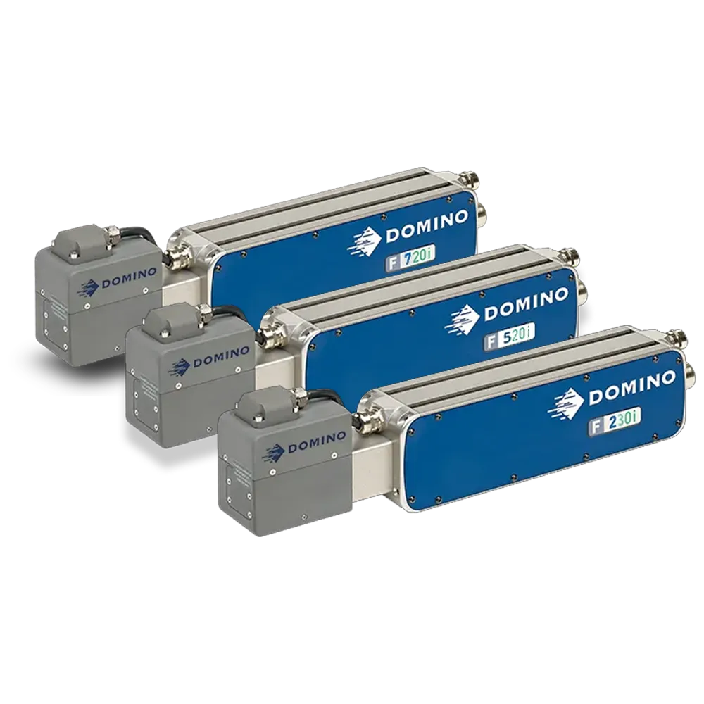The F-Series Fiber Laser Range from Domino (F230i, F520i, F720i)